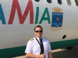 Piloto da LaMia tinha ordem de prisão decretada na Bolívia