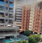 Incêndio é registrado em apartamento no bairro Ponta Verde, em Maceió