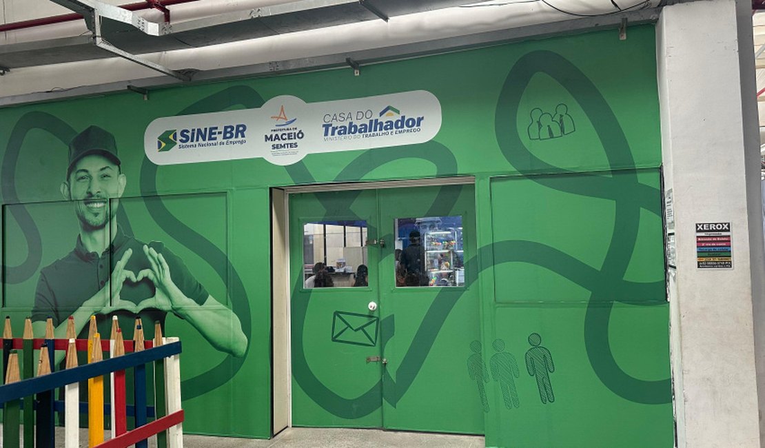 Sine Maceió oferece 319 vagas de emprego nesta segunda-feira (26)