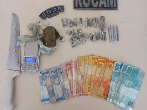 Homem de 39 anos é preso por tráfico de drogas em Arapiraca