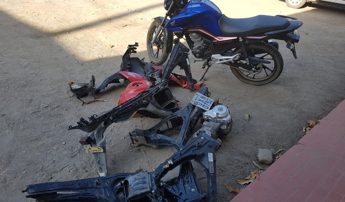 Polícia Militar desbarata desmanche de motos em Girau