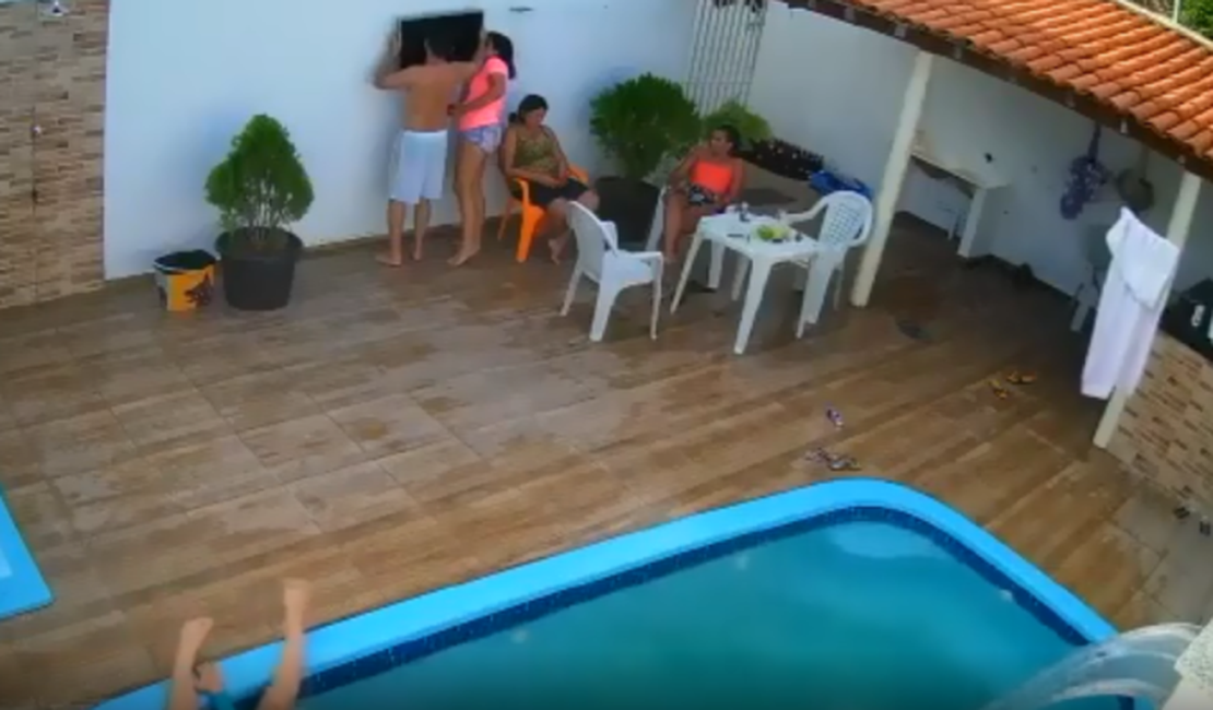 Menina se afoga após ter cabelo sugado por ralo da piscina no Piauí