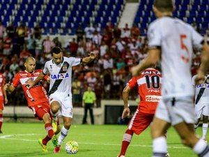 Na 16ª rodada, uma sexta de empates e CRB torcendo por tropeço do Vasco neste sábado