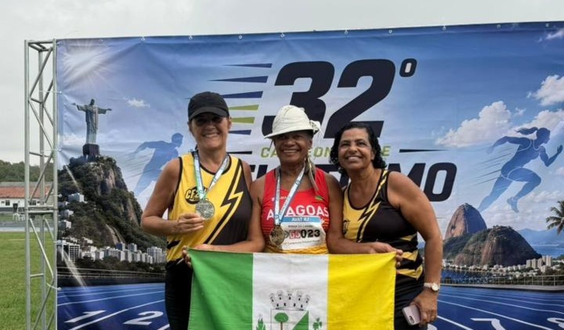 Arapiraquense, Carminha conquista seis medalhas de ouro no Rio de Janeiro