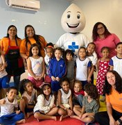 Saúde de Maceió leva vacinação contra influenza para os Gigantinhos