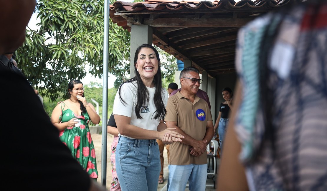 Gabi Gonçalves reforça presença no Sertão de Alagoas durante final de semana