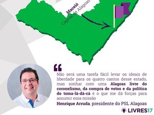 Médico Henrique Arruda assume Presidência do PSL em Alagoas 