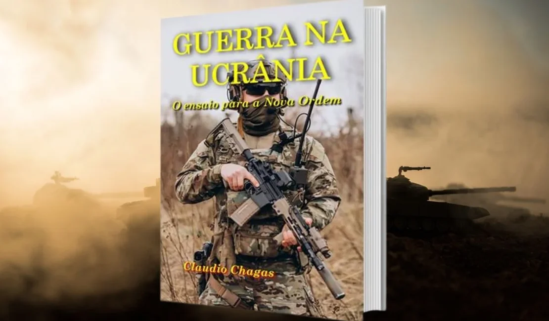 Claudio Chagas lança livro em Brasília sobre a guerra na Ucrânia