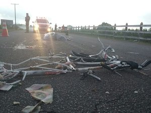 Ciclista morre após ser atropelado na AL-110 