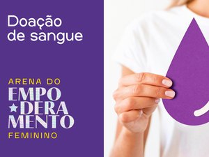 Tribunal de Justiça e Hemoal de Arapiraca promovem ação de doação de sangue, nesta sexta (19)