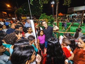 JHC entrega mais uma praça na parte alta e beneficia mais de 47 mil moradores do Clima Bom