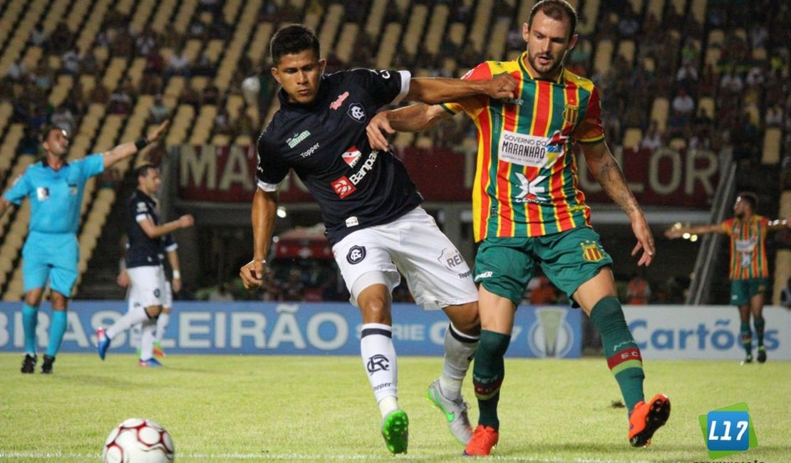 Série C: Sampaio Corrêa e Remo empatam em São Luiz no complemento da rodada