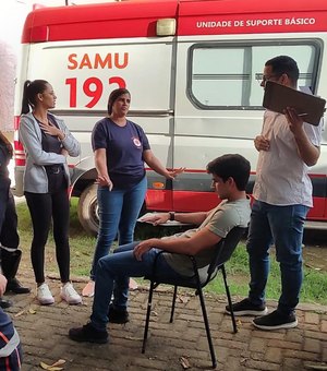 Curso de Suporte Básico de Vida capacita mais 40 socorristas do Samu Alagoas