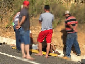 Motociclista fica ferido em acidente de trânsito na AL 145