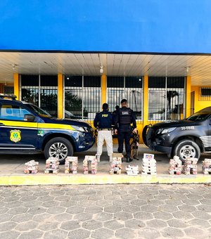 Mais de 100 kg de drogas e produtos sem nota fiscal são apreendidos em ônibus em São Sebastião