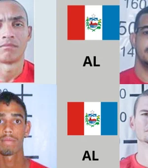 Criminosos de Alagoas integram lista dos mais procurados do Brasil; saiba quem são