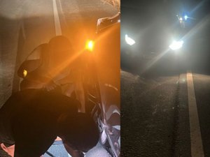 Motoristas têm pneus estourados e prejuízos por causa de buracos na AL-220, entre Campo Alegre e Arapiraca