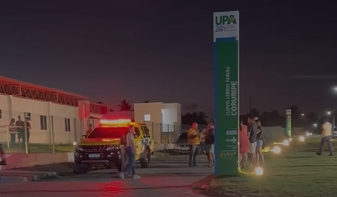 Homem é baleado e fica em estado grave após ataque próximo à UPA de Coruripe