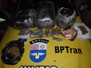 BPTran apreende 12 quilos de maconha em residência em Maceió 