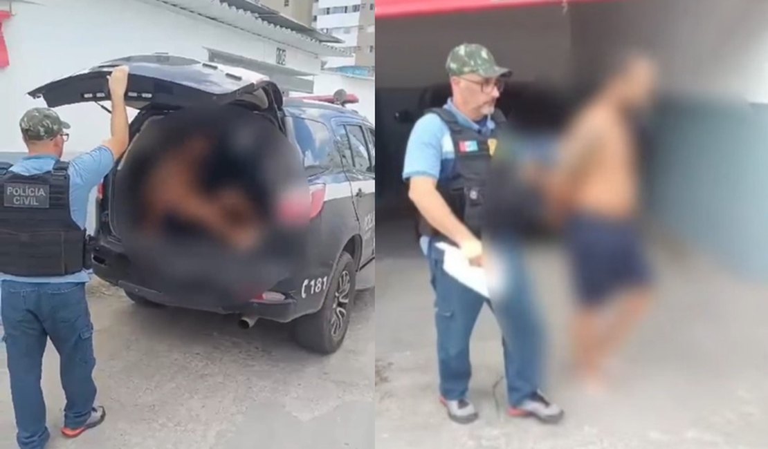 Suposto integrante de facção de Pernambuco é preso dentro de motel em Maceió