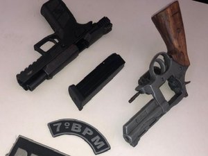 Após denúncia, PM apreende revólver de fabricação argentina e pistola de origem Tcheca em Pão de Açúcar