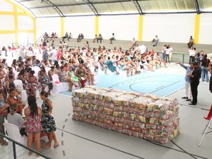 Prefeitura já entregou mais de duas mil cestas nutricionais para grávidas e nutrizes do município