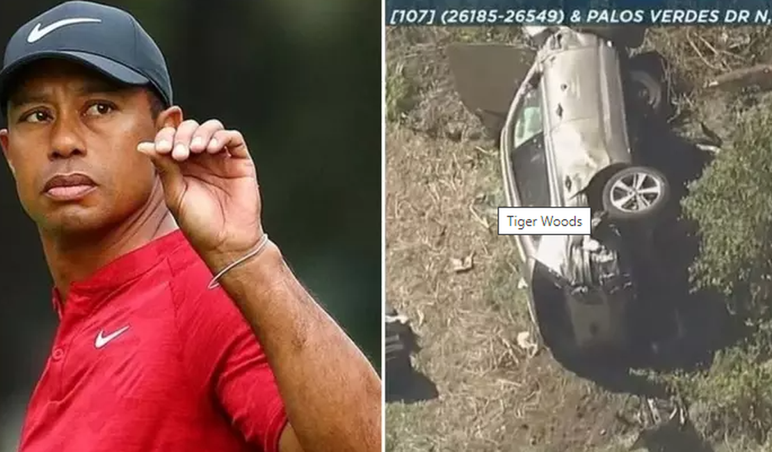O que se sabe do estado de saúde de Tiger Woods após acidente de carro
