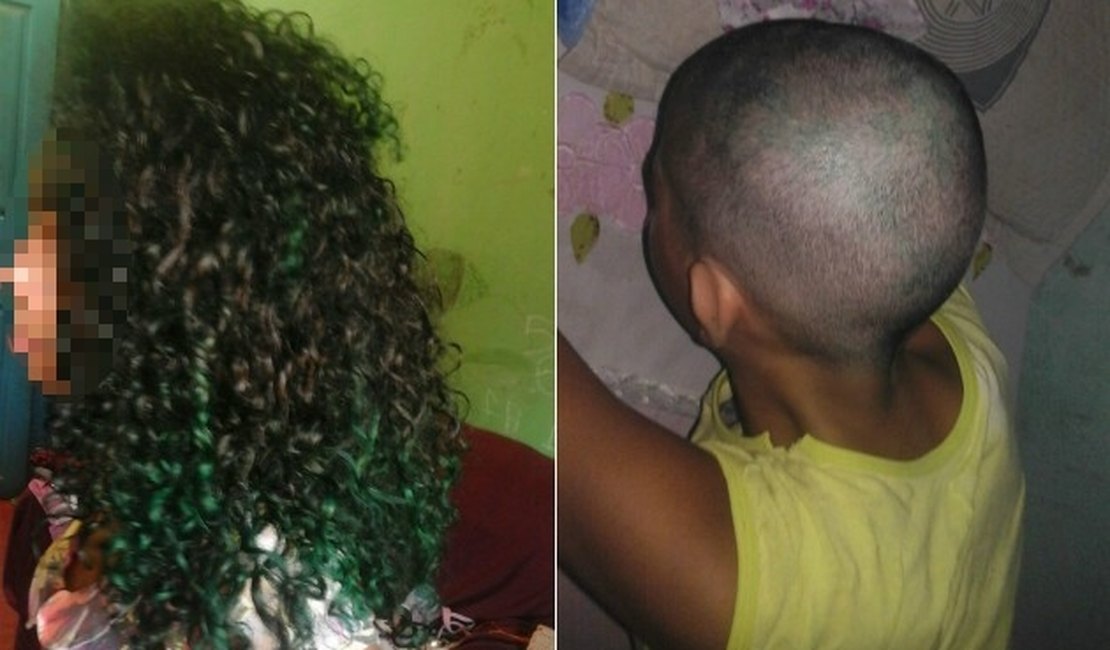 Homem raspa cabelo da filha de 12 anos e é preso
