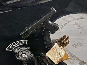 Jovem é preso com pistola em São Luís do Quitunde