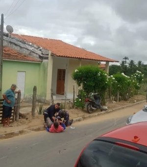Colisão entre duas motos deixa condutores feridos em Arapiraca