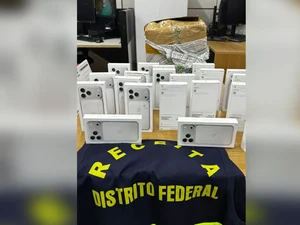 iPhones 17: carga apreendida pela Receita custa cerca de R$ 250 mil