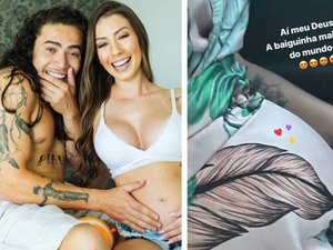 Whindersson Nunes se derrete pela namorada grávida: 'Barriguinha mais linda do mundo'