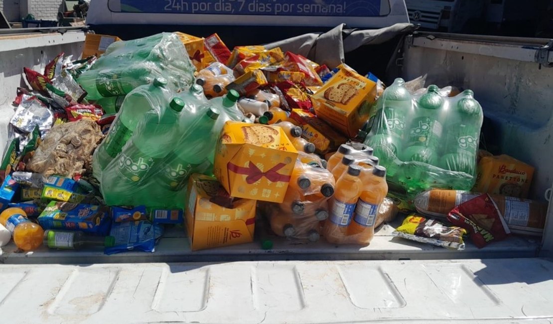 Vigilância Sanitária apreende 500kg de alimentos impróprios em feira livre de Maceió