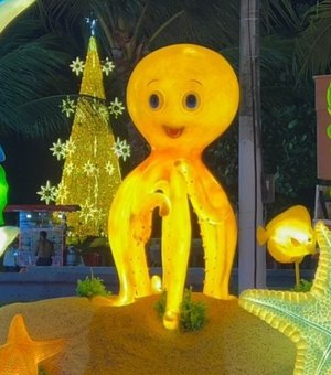 Natal de Todos Nós ganha elementos marítimos que simbolizam Maceió