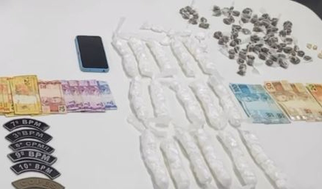 Cinco pessoas são presas por tráfico de drogas durante Operação Cúpula no Sertão alagoano