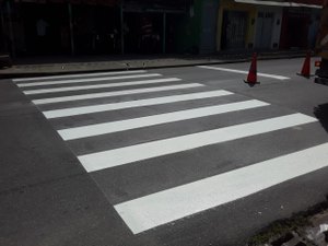 Bairros da parte alta de Maceió recebem melhorias na sinalização