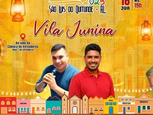 Vila Junina começa nesta sexta-feira em São Luís do Quitunde