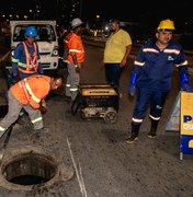 Av. Gustavo Paiva recebe mais uma etapa da Operação Tampa Bueiro