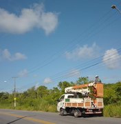 Trecho da AL-101 Norte, em Guaxuma, começa a receber iluminação em LED