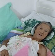 Família faz campanha para ajudar idosa internada com infecção grave e pede apoio para transferência hospitalar