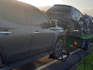 [Vídeo] BPRv apreende dez veículos irregulares em Jundiá