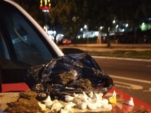 Homem é preso com 1,5kg de maconha no Jacintinho