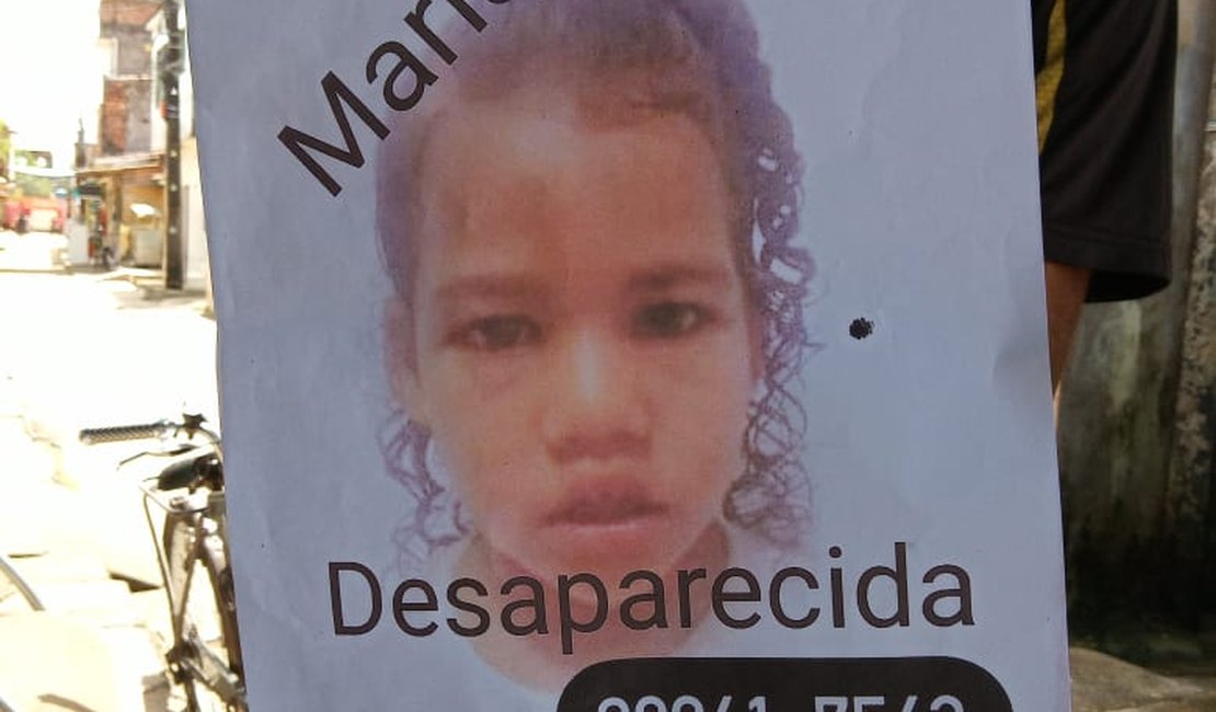 Polícia Civil recebe trotes sobre desaparecimento de menina de 5 anos