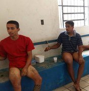 Sindpol denuncia que presos estão algemados inadequadamente em cano na Deic