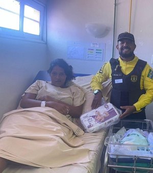 Agentes do DMTT realizam escolta de gestante em trabalho de parto em Maceió