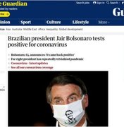Imprensa internacional destaca negacionismo de Bolsonaro ao noticiar diagnóstico positivo para coronavírus