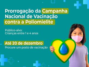 Prefeitura de Maragogi prorroga vacinação contra sarampo e poliomielite