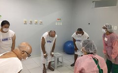 Arapiraca: Hospital de Campanha recorre a novas terapias para recuperação de pacientes