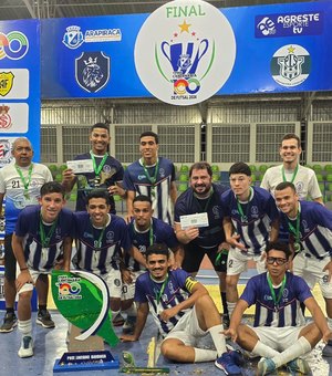 Lions é campeão da 2ª Copa Centenária Arapiraca de Futsal 2024