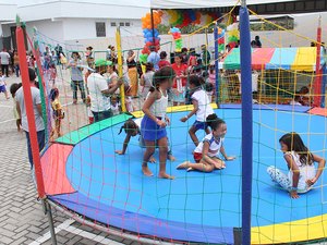 Brincadeiras e conscientização marcam dia das crianças no Fórum de Marechal Deodoro